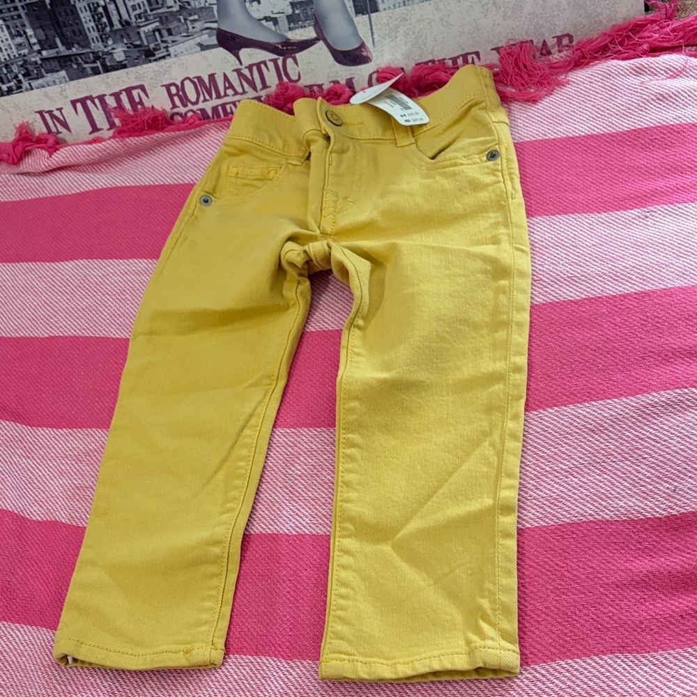 Gymboree Yellow Kids Jeans